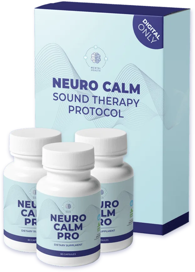 Neuro Calm Pro supplement bottles - official product